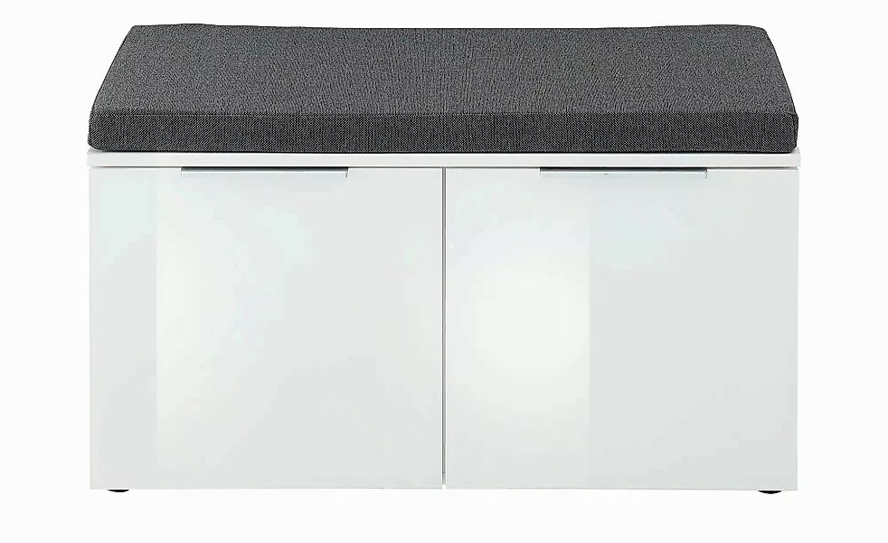 Garderobenbank  Vitreo Neo ¦ weiß ¦ Maße (cm): B: 90 H: 51 T: 41.0 Bänke > günstig online kaufen