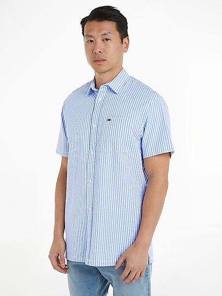 Tommy Jeans Kurzarmhemd TJM REG STRIPE günstig online kaufen