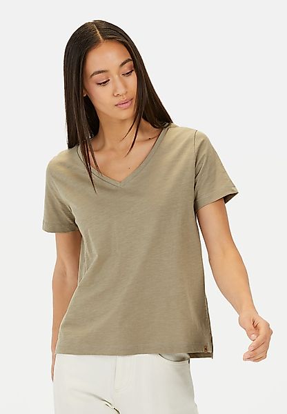 camel active T-Shirt aus reiner Baumwolle günstig online kaufen