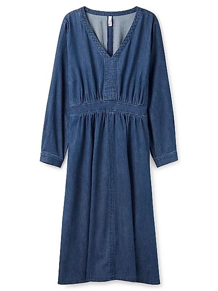 Sheego Jeanskleid "Große Größen", aus elastischer Baumwolle günstig online kaufen