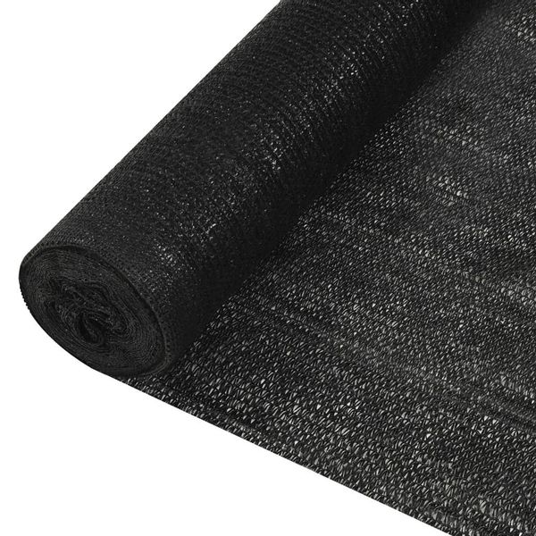 vidaXL Blende Zaunblende Schwarz 1x50 m günstig online kaufen