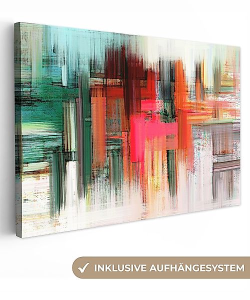 OneMillionCanvasses® Leinwandbild Ölfarbenoptik - Abstrakt, Fotodruck günstig online kaufen