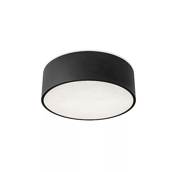 LEDS-C4 Luno LED-Deckenleuchte schwarz 840 Ø 60cm günstig online kaufen