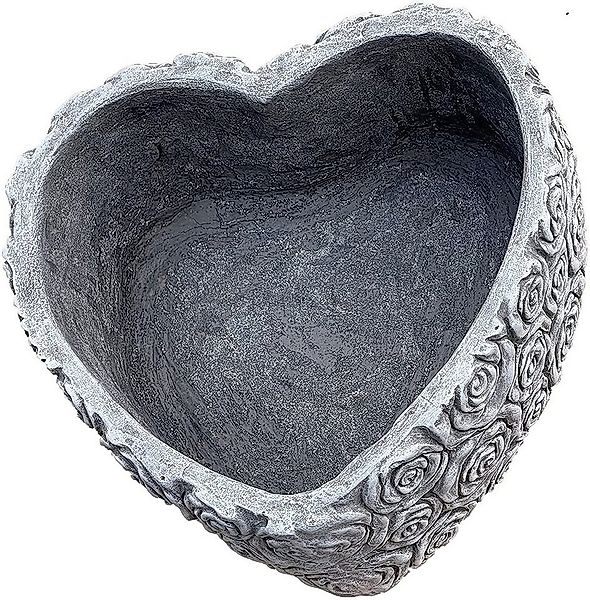 Stone and Style Gartenfigur Pflanzschale Pflanzherz XL Herz günstig online kaufen