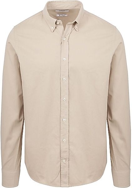 King Essentials The Tommy Hemd Beige - Größe XXL günstig online kaufen