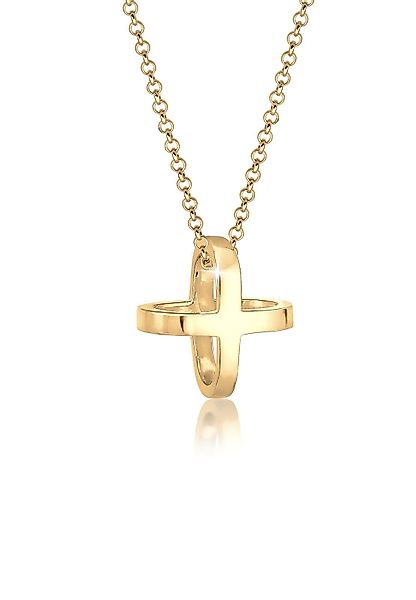Elli Kette mit Anhänger Kreuz 925 günstig online kaufen