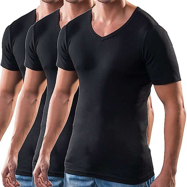 HERMKO Unterziehshirt 4880 3er Pack Herren günstig online kaufen