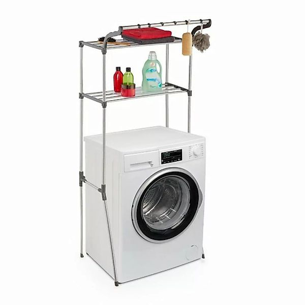 relaxdays Waschmaschinenumbauschrank Waschmaschinenregal Metall günstig online kaufen