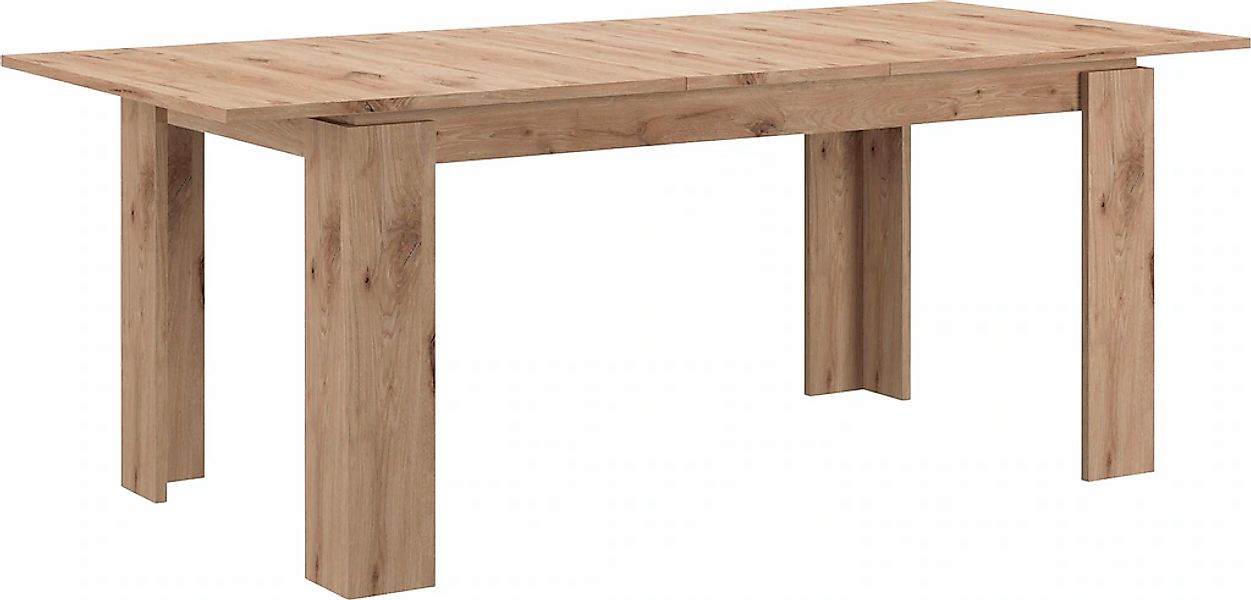 INOSIGN Esstisch "Kalmar, rechteckig, 160 cm ausziehbar auf 200 cm, inkl. E günstig online kaufen