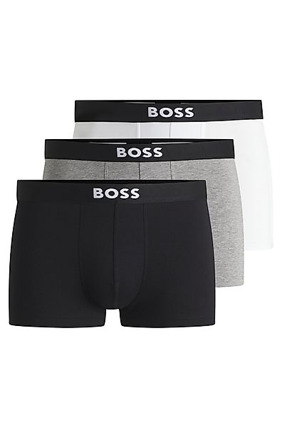 BOSS Trunk "3P Trunk BOSS ONE" mit unifarbenen Bund günstig online kaufen