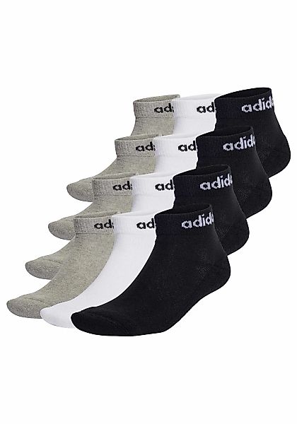 adidas Originals Kurzsocken "Socken Linear Cushioned Ankle 12er Pack" günstig online kaufen