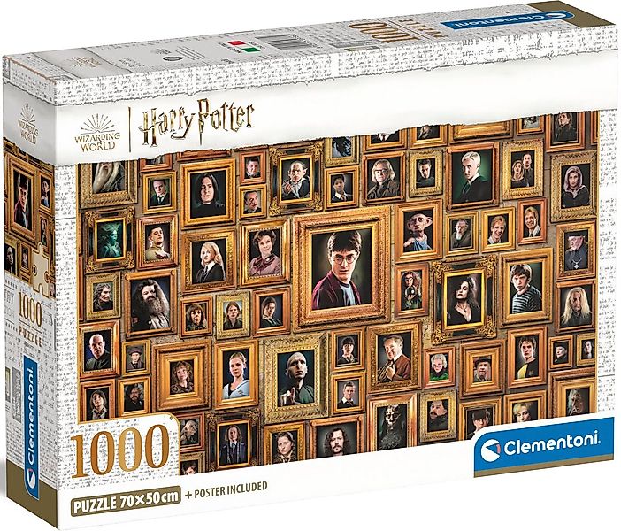 Clementoni® Puzzle Impossible, Harry Potter Compact, mit neuer Compact Box, günstig online kaufen