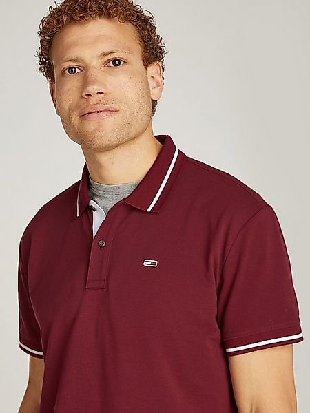 Tommy Jeans Poloshirt TJM REG TIPPED POLO mit Streifendetails günstig online kaufen