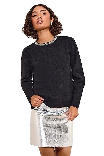 Friends Like These Strickpullover Friends Like These Pullover mit Verzierun günstig online kaufen