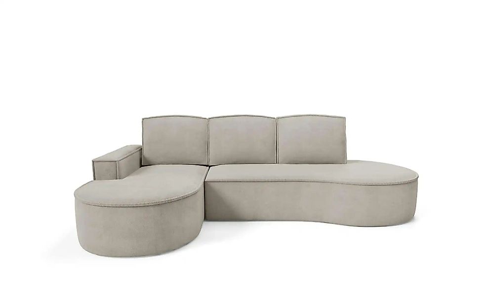 Ecksofa  Flow ¦ beige ¦ Maße (cm): B: 277 H: 88 Polstermöbel > Sofas > Ecks günstig online kaufen