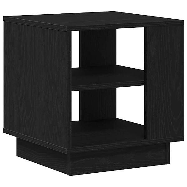 vidaXL Couchtisch Schwarze Eiche 40 x 40 x 43 cm Holzwerkstoff 862715 günstig online kaufen