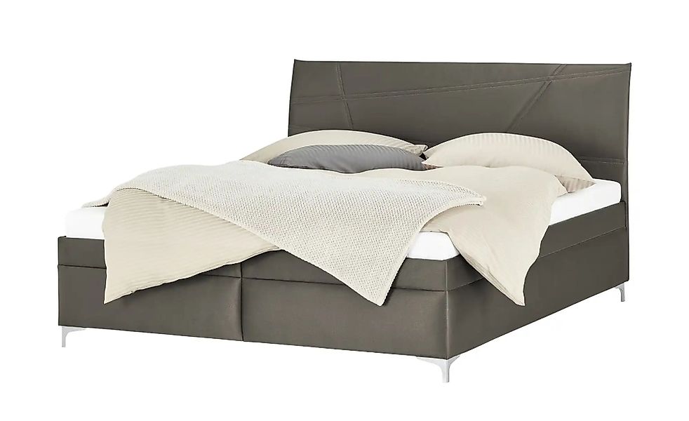 Polsterbett  Lerryn ¦ braun ¦ Maße (cm): B: 186 H: 110 Betten > Komfortbett günstig online kaufen