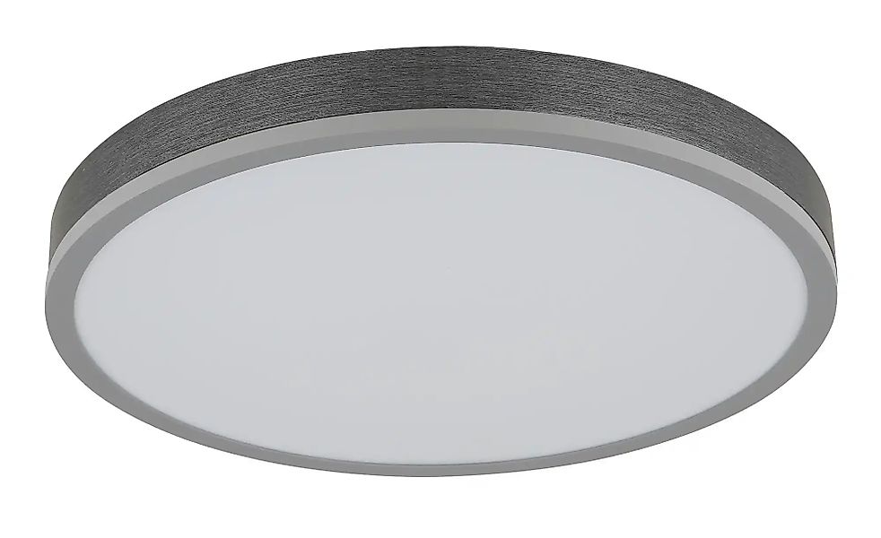Globo Lighting Deckenleuchte   ¦ grau ¦ Maße (cm): B: 45 H: 8,5  Ø: 45 Lamp günstig online kaufen