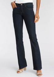 Arizona Bootcut-Jeans "Shaping" bootcut, Kontrastnähte, Used-Look-Waschung, günstig online kaufen