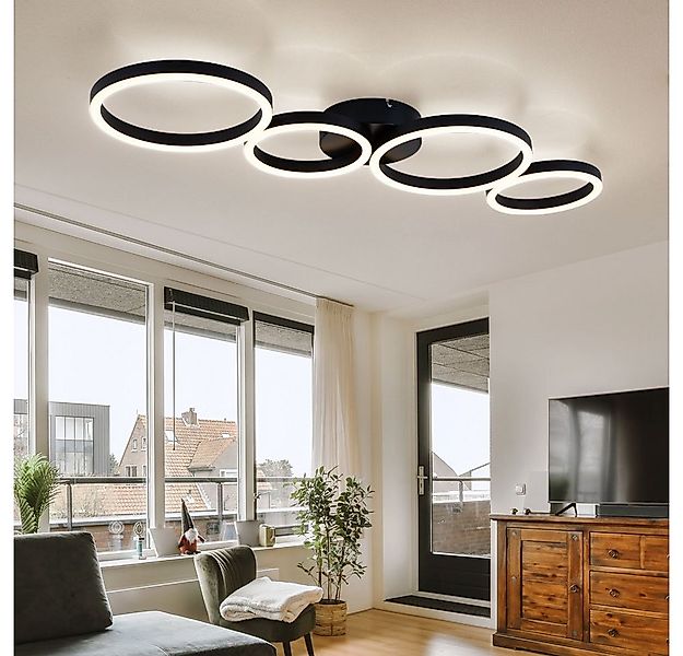 GLOBO LIGHTING LED Deckenleuchte, LED-Leuchtmittel fest verbaut, Warmweiß, günstig online kaufen