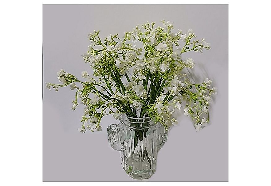 Kunstblume Künstlicher Frühlingsstrauß in Vase Flora unbekannt, HTI-Living, günstig online kaufen