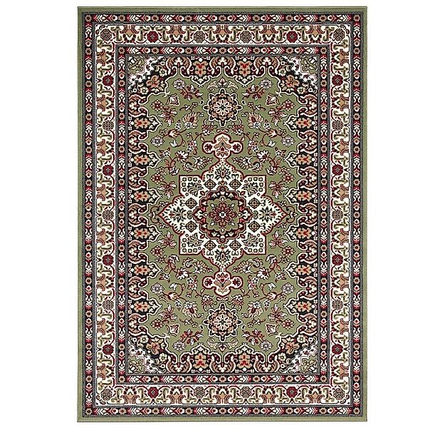 NOURISTAN Teppich Orientalischer Kurzflor Teppich Parun Täbriz Grün, rechte günstig online kaufen