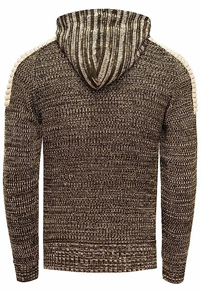 Rusty Neal Kapuzensweatshirt "Knitwear", mit praktischem Reißverschluss günstig online kaufen