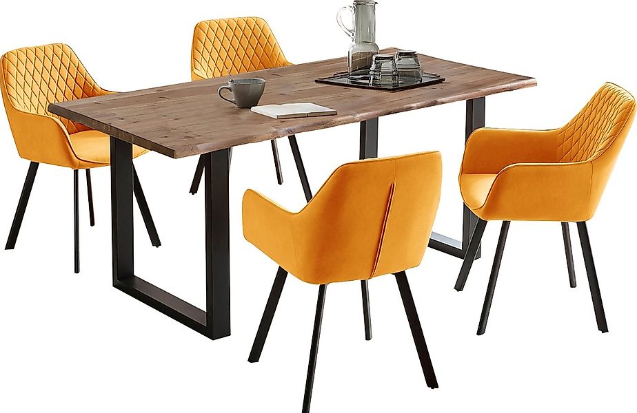 SalesFever Essgruppe "Essgruppe mit Stil", (Set, 5 tlg.), 5-teiliges Set, T günstig online kaufen