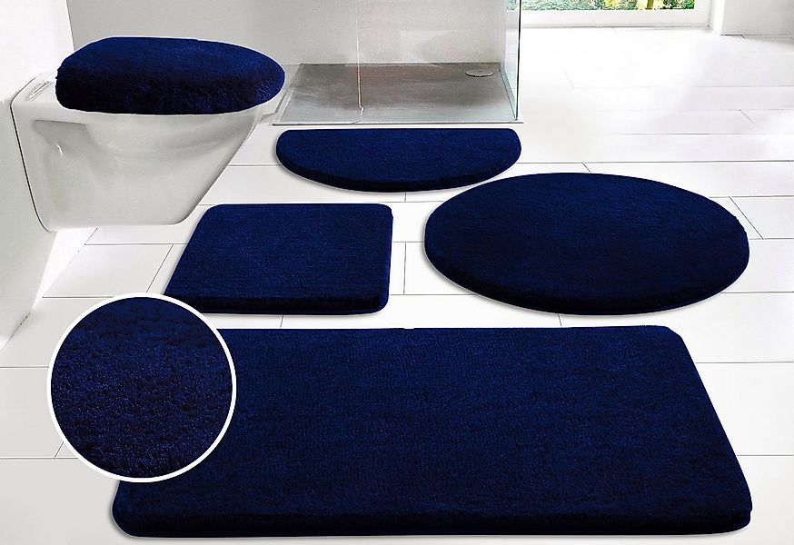 OTTO home Badematte Merida, Badvorleger, Badezimmer Teppich, Höhe 32 mm, ru günstig online kaufen