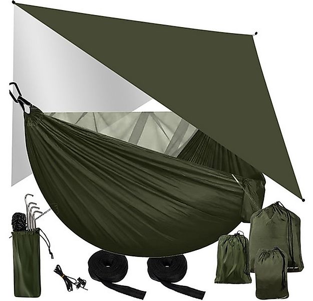Trizand Hängematte Gartenhängematte Moskitonetz (Spar-Set, 1 St., Schutz vo günstig online kaufen
