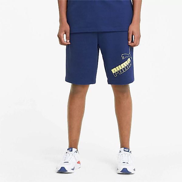 PUMA Big Logo Herren Shorts | Mit Aucun | Blau | Größe: S günstig online kaufen