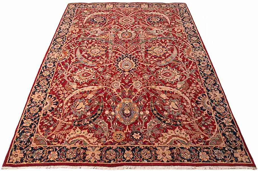 THEKO Wollteppich »Saharna 6650« rechteckig 10 mm Höhe reine Wolle, Orient- günstig online kaufen