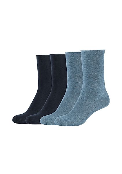 s.Oliver Socken silky touch (4-Paar) mit elastischem Bund günstig online kaufen