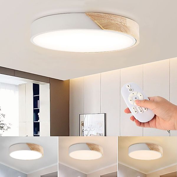 oyajia Deckenleuchte LED Deckenleuchte Dimmbar, 40W günstig online kaufen