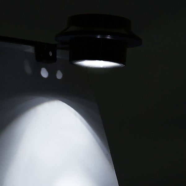 WILGOON Dachrinnenleuchten 3/6er LED Solarlicht Beleuchtung günstig online kaufen