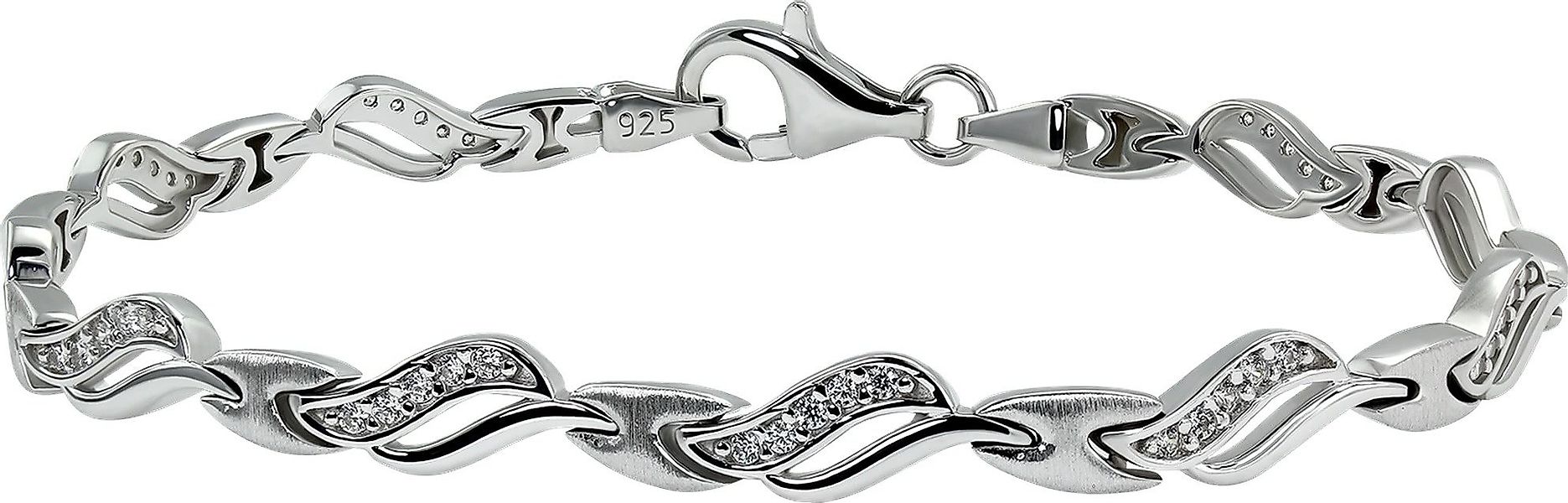 SilberDream Silberarmband SilberDream Armband Wave Zirkonia günstig online kaufen