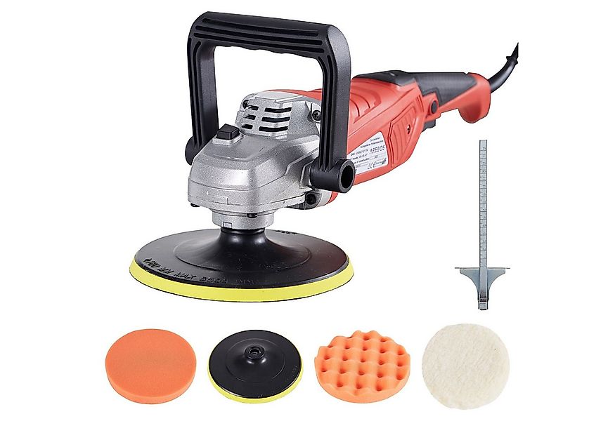 Arebos Poliermaschine Mehrzweck Exzenter Auto 2100W Autolack Schleifer, 0 m günstig online kaufen