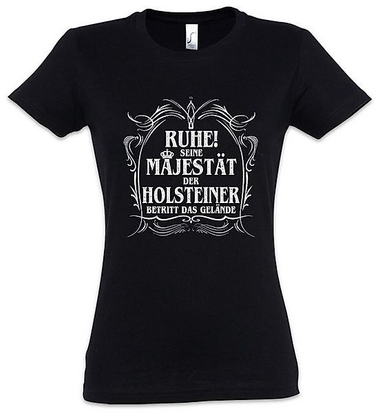 Urban Backwoods Print-Shirt Seine Majestät Der Holsteiner Damen T-Shirt Sch günstig online kaufen