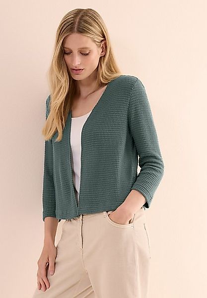 CECIL Strickjacke offen, im Ajour-Strick-Look günstig online kaufen