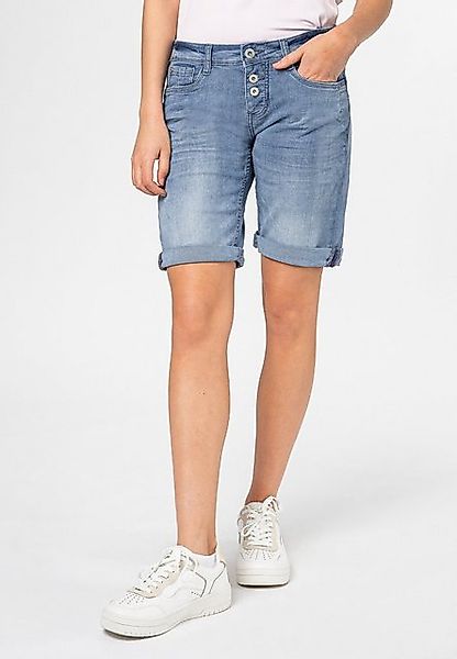 SUBLEVEL Jeansbermudas Damen Jeans Bermuda Stretch-Jeans günstig online kaufen
