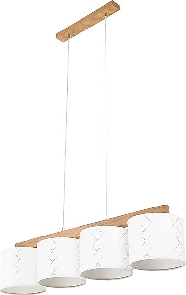 BRITOP LIGHTING Pendelleuchte »PUNTO«, 4 flammig, Leuchtmittel E27   ohne L günstig online kaufen