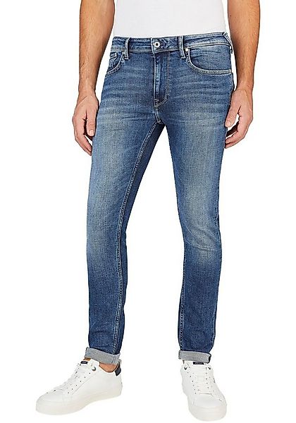 Pepe Jeans Slim-fit-Jeans FINSBURY Baumwoll-Stretch günstig online kaufen
