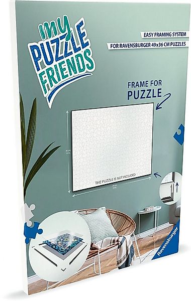 Ravensburger Puzzle Puzzle Zubehör Rahmen weiß für 500 Teile Puzzle 1200124 günstig online kaufen