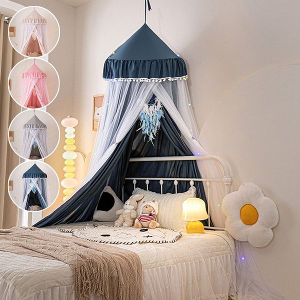 Jibenhome Moskitonetz Doppelschicht Betthimmel Babybett Baldachin günstig online kaufen