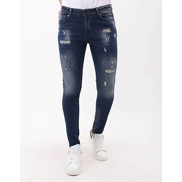 Mario Morato  Slim Fit Jeans Jeans Slim Mit Farbspritzern – MMS günstig online kaufen