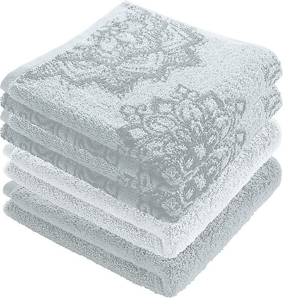 Erwin Müller Handtuch Handtuch "Bühl" 4er-Pack, Frottier, Walk-Frottier Mot günstig online kaufen
