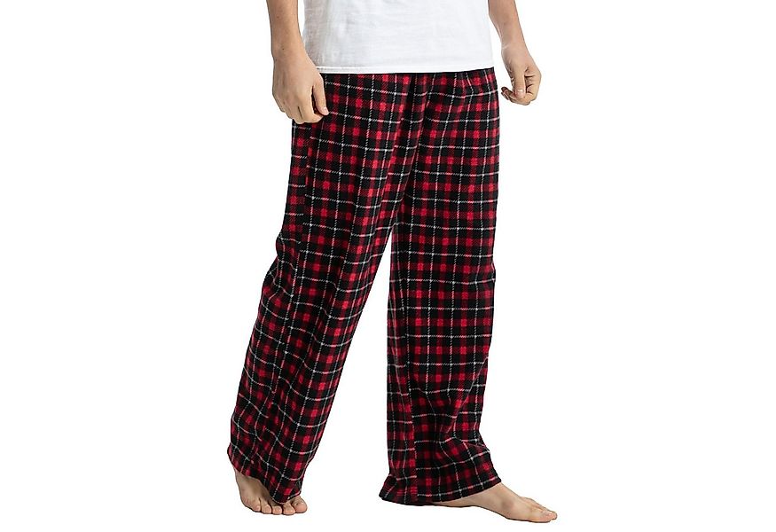 TIESTRA Schlafhose 2er-Pack Herren-Schlafanzughosen Leichte lange Hosen mit günstig online kaufen