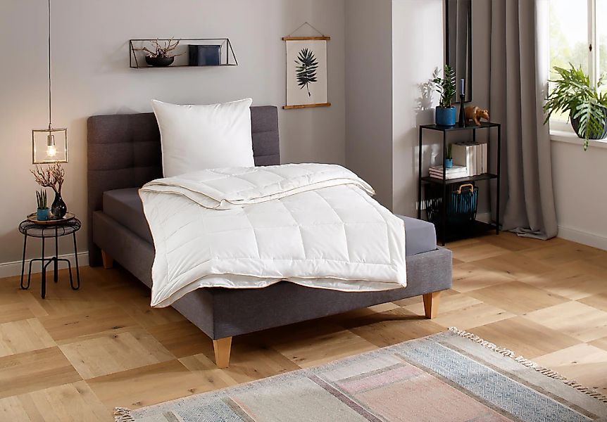 QUEENS TEXTILES Microfaserbettdecke "Luxus" 4-Jahreszeiten 1 Stk. tlg. Bett günstig online kaufen