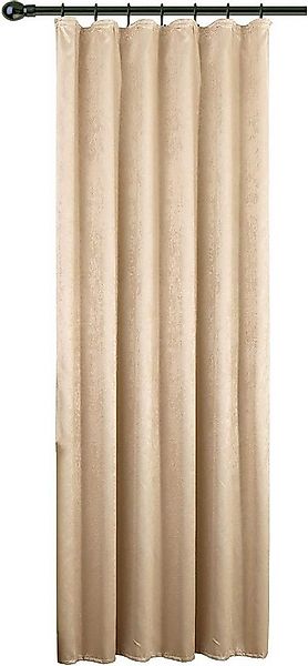 Woltu Gardine (1 St), blickdicht, mit Kräuselband, 270 g/m², Damast Optik günstig online kaufen