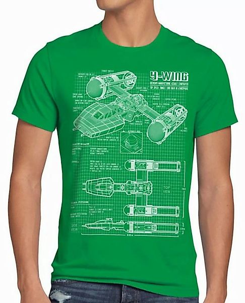 style3 T-Shirt Y-Wing rebellion star krieg sterne der wars battlefront x-wi günstig online kaufen